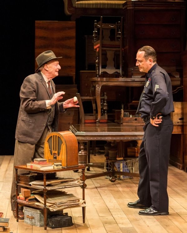 Alan Mandell and Sam Robards Photo