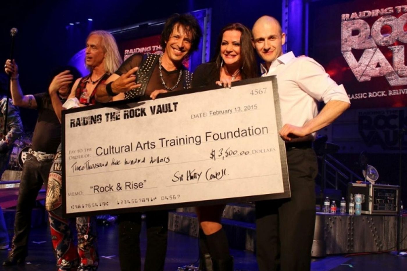 Photo Flash: RAIDING THE ROCK VAULT Raises $3,500 for The Cultural Arts Training Foundation  Image