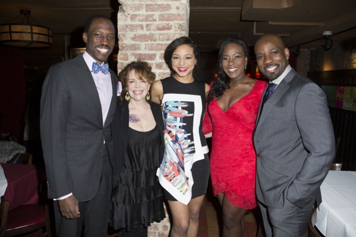 Carl Hendrick Louis, Deirdre O'Connell, Carra Patterson, Crystal Lucas-Perry and Maurice Jones at 