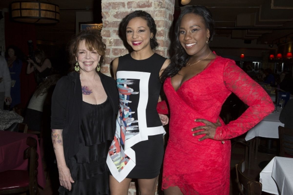 Deirdre O'Connell, Carra Patterson and Crystal Lucas-Perry at 