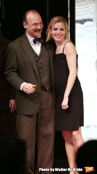 Danny Burstein and Sienna Miller  Photo