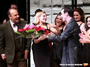 Danny Burstein, Sienna Miller, Alan Cumming  Photo