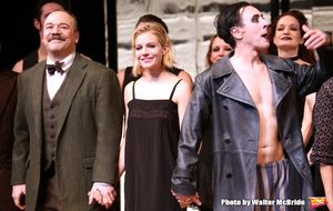 Danny Burstein, Sienna Miller and Alan Cumming  Photo