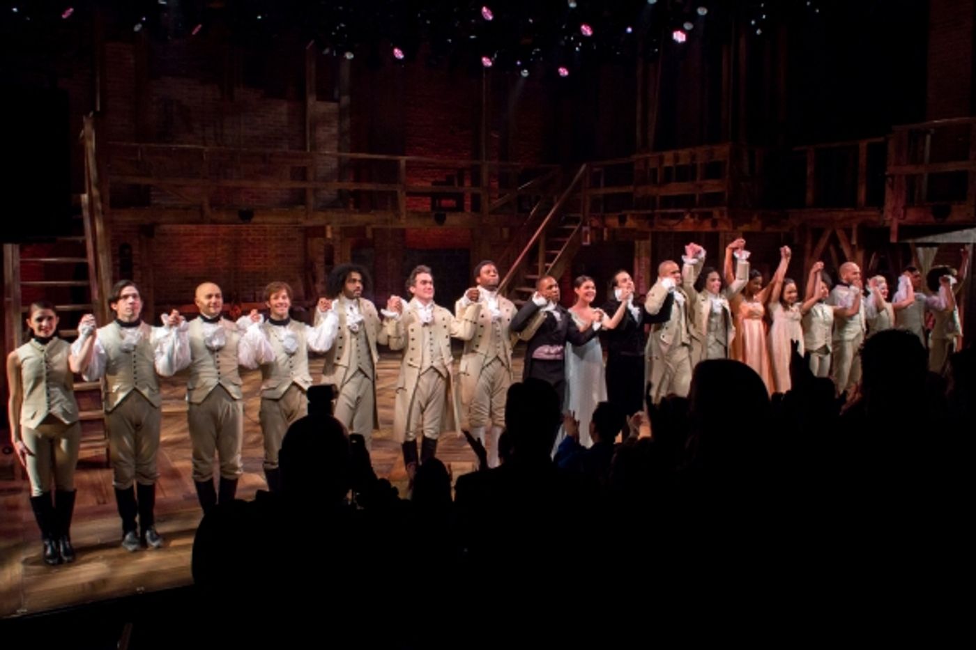 Photo Coverage: Lin-Manuel Miranda & More Celebrate Opening Night of HAMILTON at the Public Theater!  Image