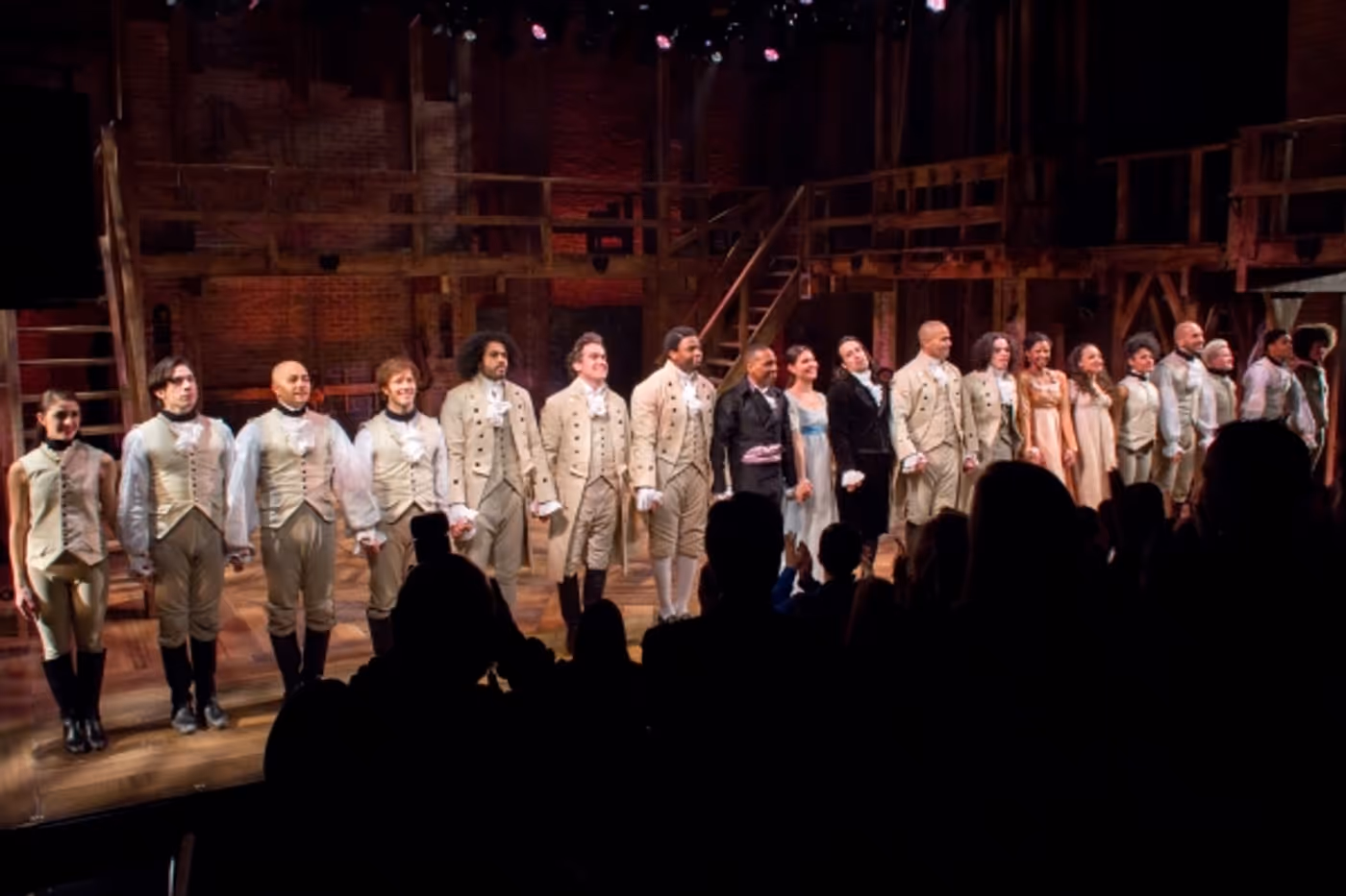 Photo Coverage: Lin-Manuel Miranda & More Celebrate Opening Night of HAMILTON at the Public Theater!  Image