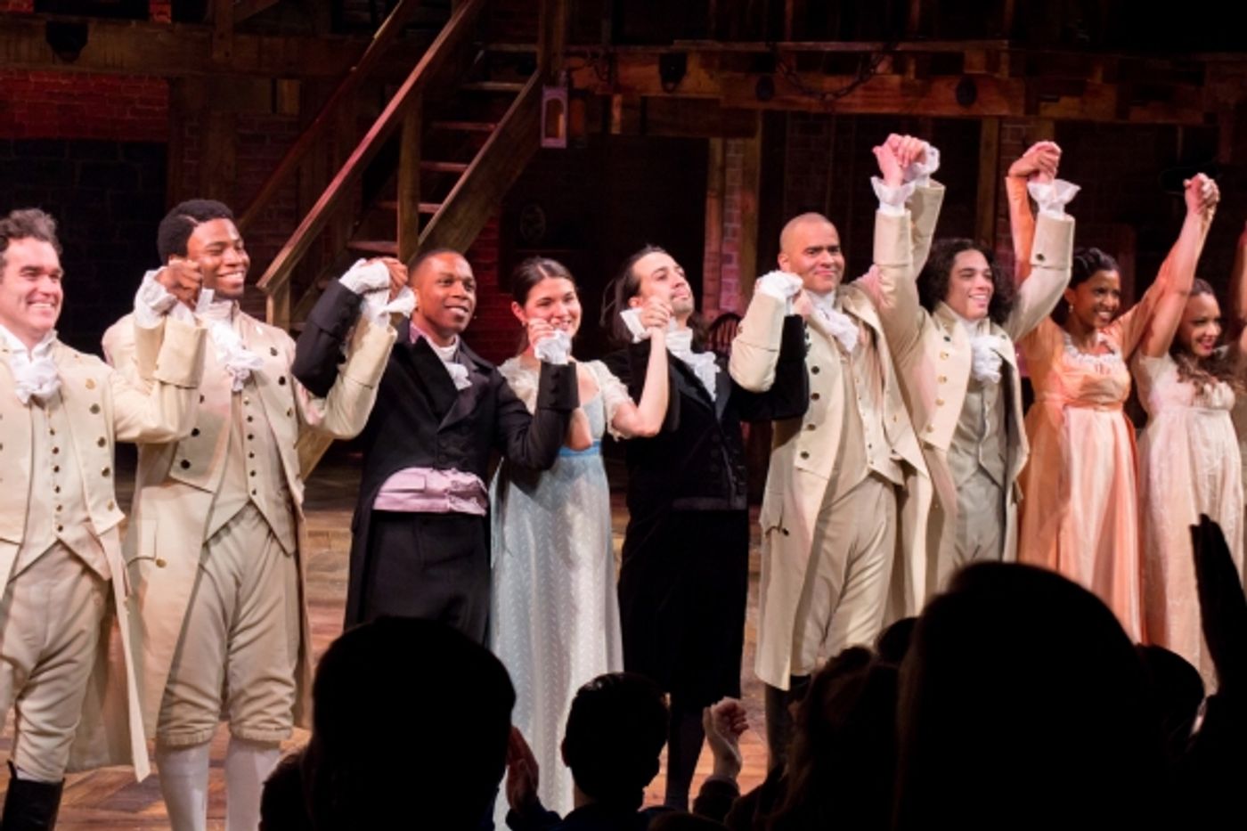Photo Coverage: Lin-Manuel Miranda & More Celebrate Opening Night of HAMILTON at the Public Theater!  Image