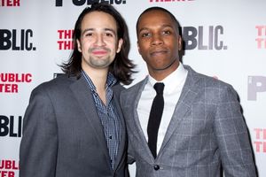 Lin-Manuel Miranda, Leslie Odom, Jr. @ BroadwayWorld Lin-Manuel Miranda, Leslie Odom, Jr. Photo
