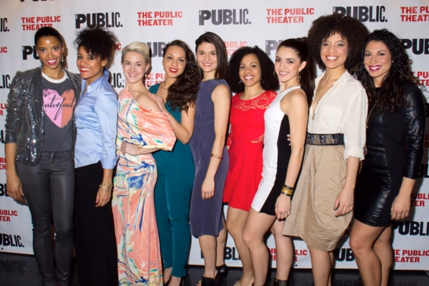 Photo Coverage: Lin-Manuel Miranda & More Celebrate Opening Night of HAMILTON at the Public Theater!  Image