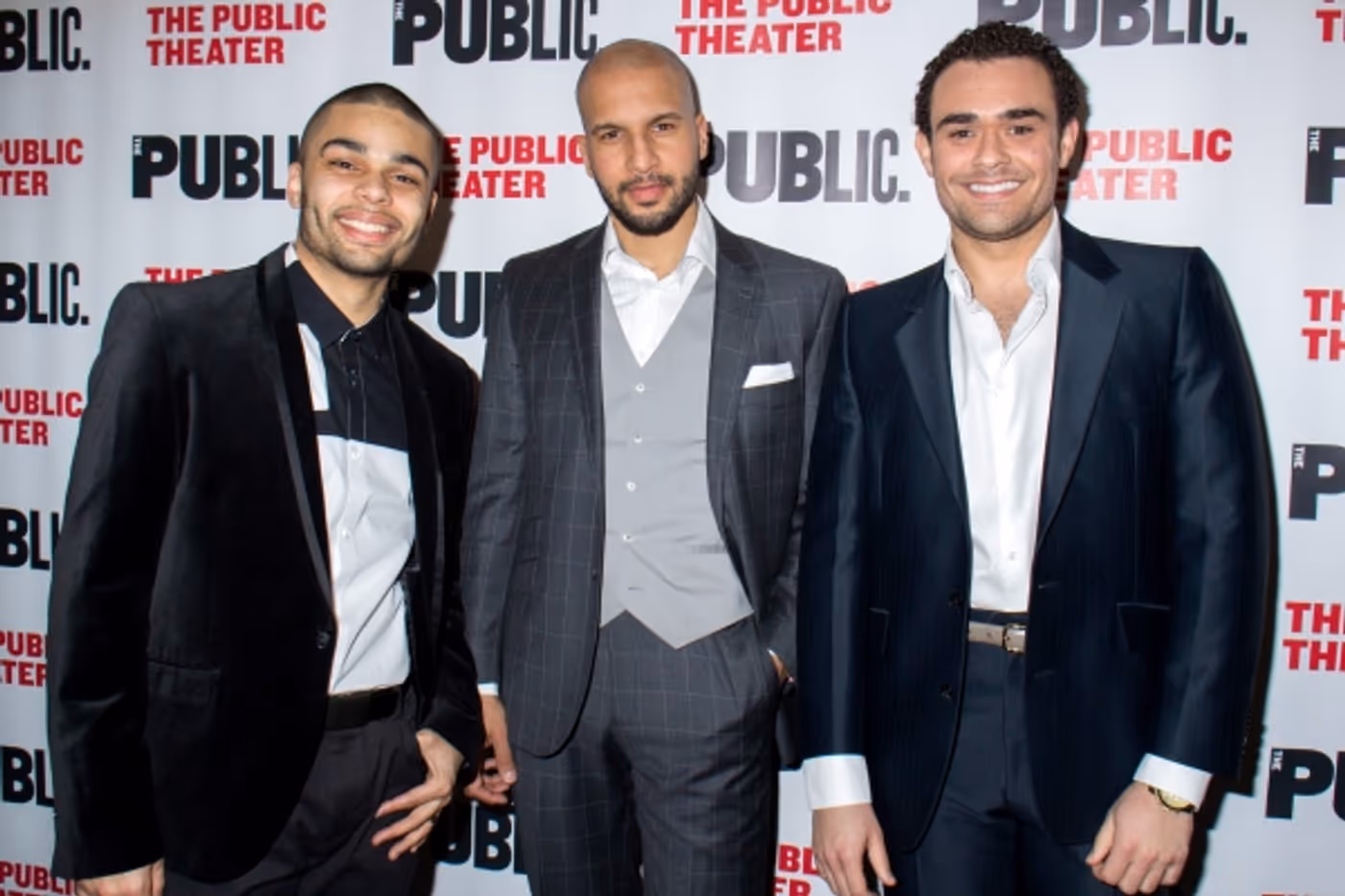Photo Coverage: Lin-Manuel Miranda & More Celebrate Opening Night of HAMILTON at the Public Theater!  Image