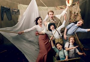 Laura Michelle Kelly, Matthew Morrison, Sawyer Nunes, Jackson DeMott Hill, Alex Dreie Photo