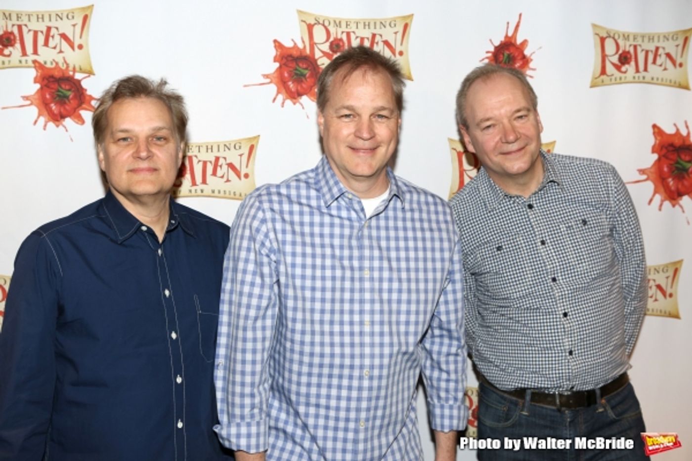 Photo Coverage: Meet the Cast of Broadway-Bound SOMETHING ROTTEN!- Brian d'Arcy James, Christian Borle & More!  Image