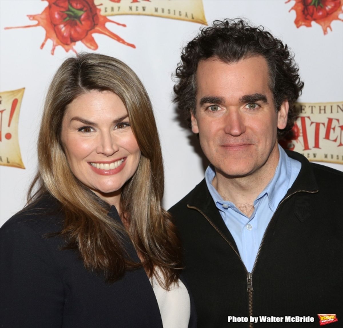 Heidi Blickenstaff and Brian D'Arcy James at 