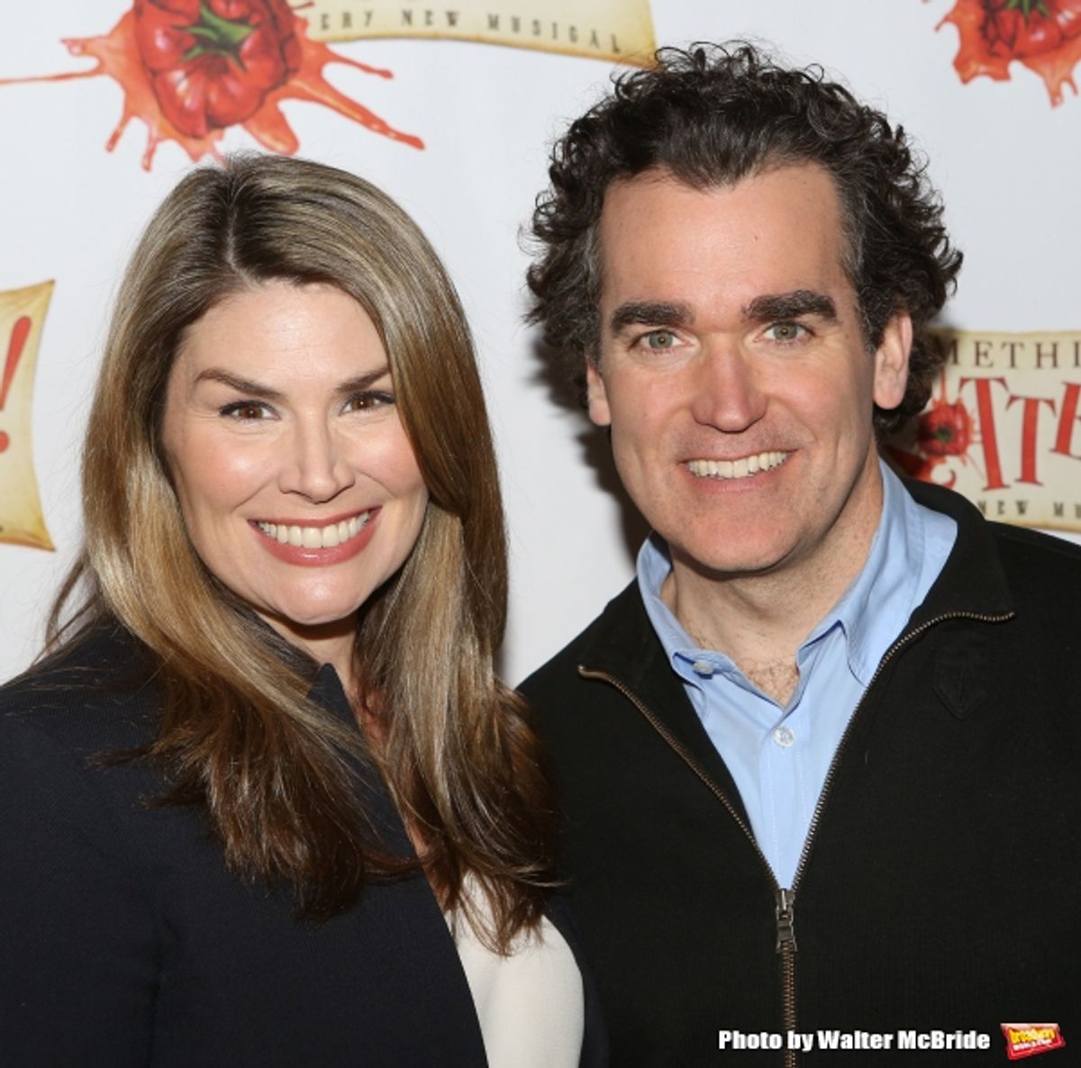 Heidi Blickenstaff and Brian D'Arcy James at 