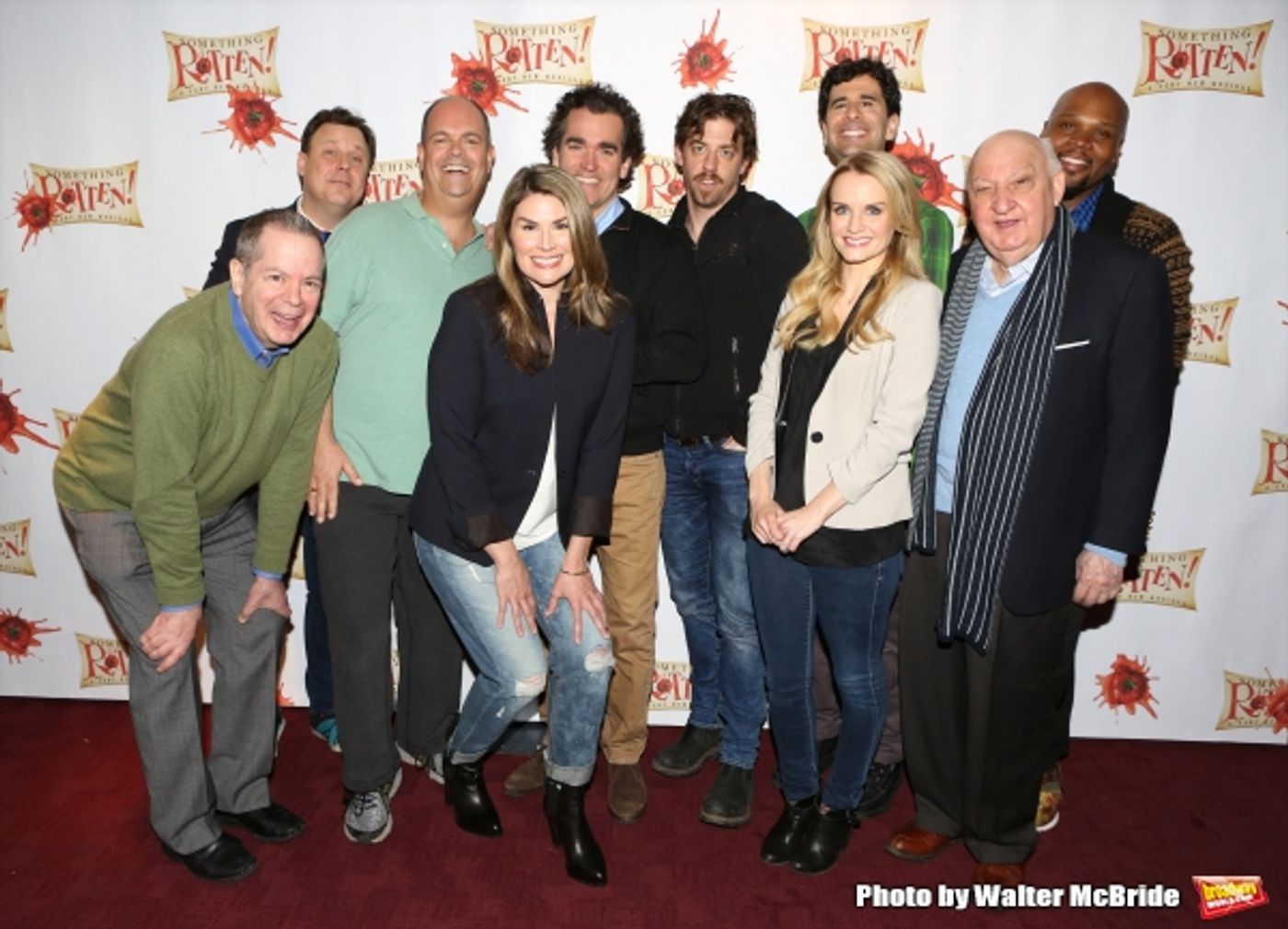 Photo Coverage: Meet the Cast of Broadway-Bound SOMETHING ROTTEN!- Brian d'Arcy James, Christian Borle & More!  Image
