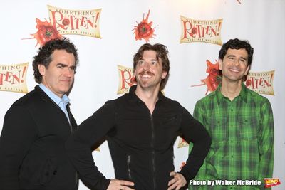 Brian D'Arcy James, Christian Borle and John Cariani  Photo