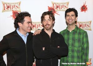 Brian D'Arcy James, Christian Borle and John Cariani  Photo