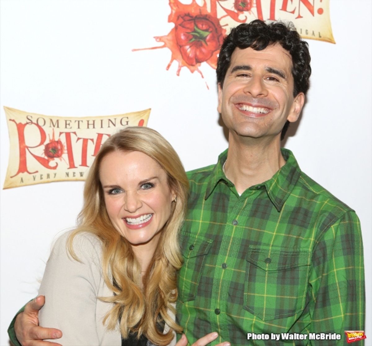 Kate Reinders and John Cariani  at 