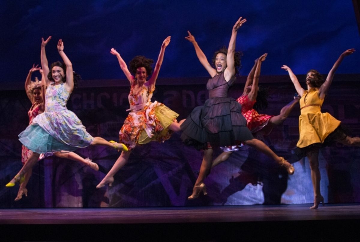 The Sharks  - Girls - Gabriella Sorrentino, Camden Gonzales, Victoria Casillo,          Penelope Armstead-Williams, Krystina M. Burton, Kimber Benedict at 