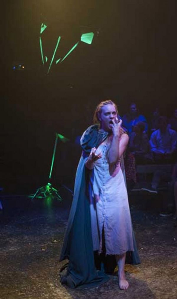 Kay Kron (July of the Seven Foxes) in THE CROWNLESS KING. Photo