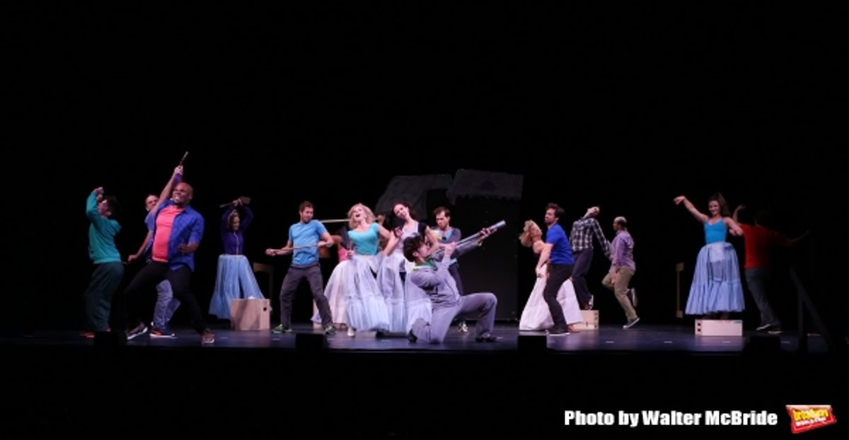 Michael James Scott and the cast at 