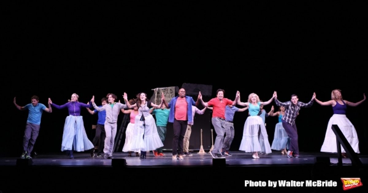 Michael James Scott and cast  at 