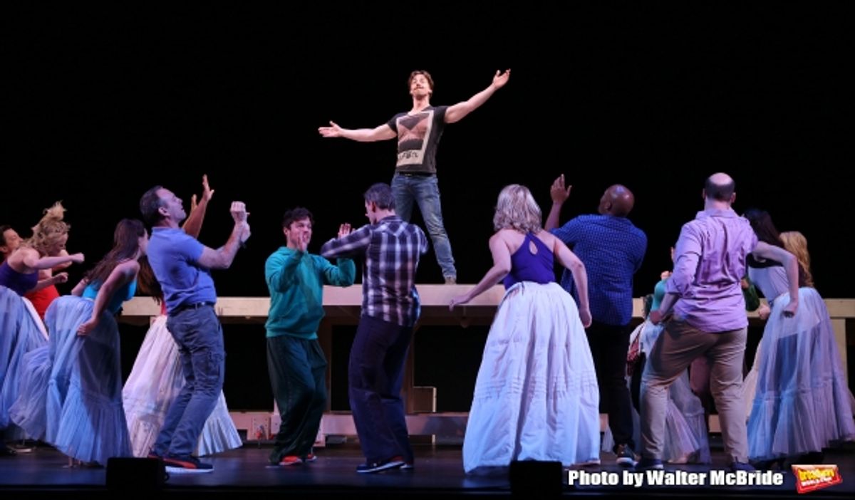 Christian Borle and cast  at 