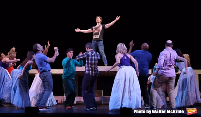 Christian Borle and cast  Photo