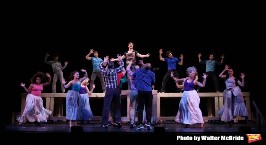 Photo Coverage: Sneak Peek at Brian d'Arcy James and More in Rehearsal for Broadway-Bound SOMETHING ROTTEN! Image