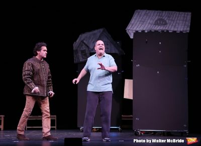 Brian D'Arcy James and Brad Oscar  Photo