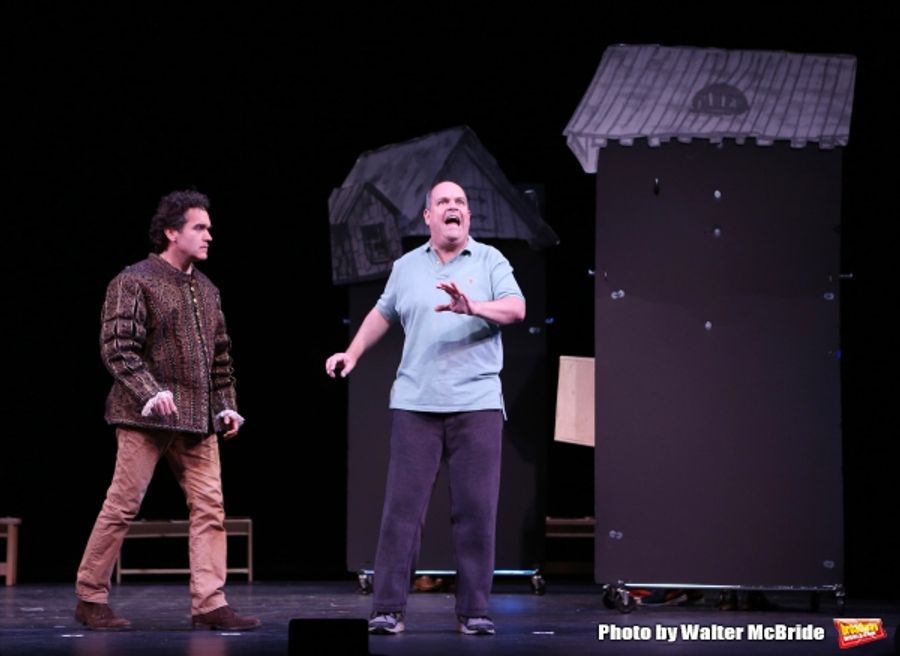 Photo Coverage: Sneak Peek at Brian d'Arcy James and More in Rehearsal for Broadway-Bound SOMETHING ROTTEN! Image