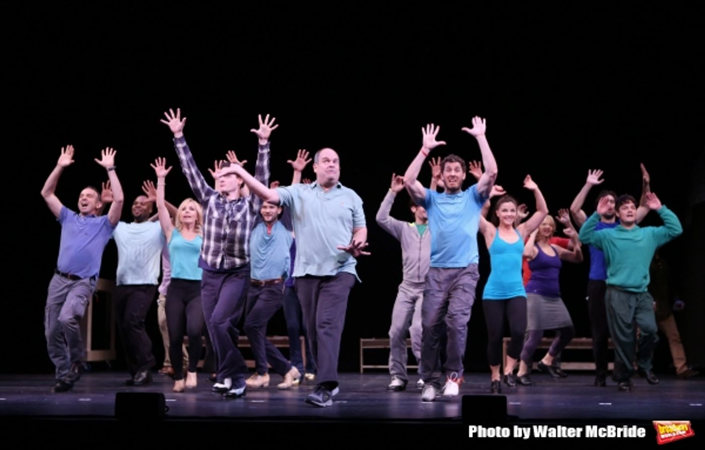 Photo Coverage: Sneak Peek at Brian d'Arcy James and More in Rehearsal for Broadway-Bound SOMETHING ROTTEN!  Image