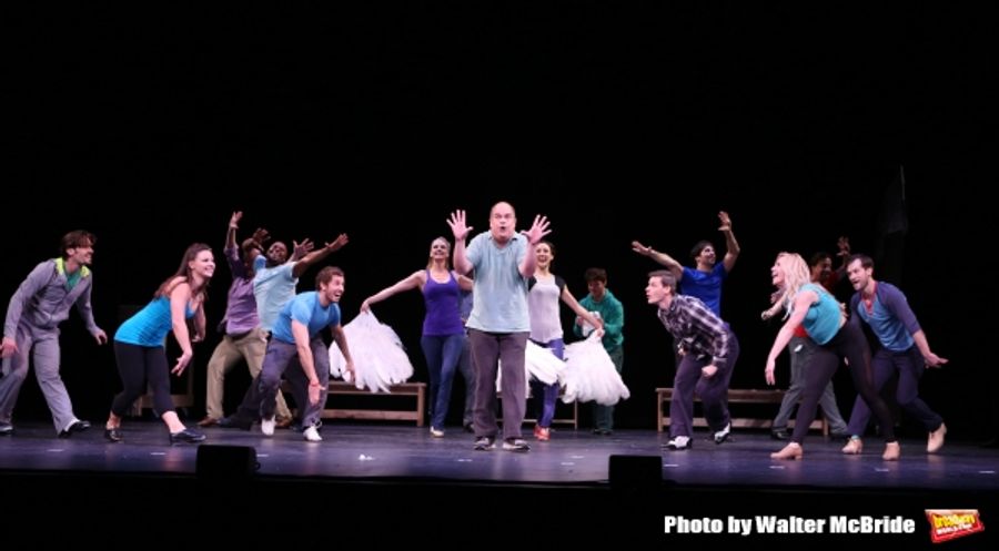Photo Coverage: Sneak Peek at Brian d'Arcy James and More in Rehearsal for Broadway-Bound SOMETHING ROTTEN! Image