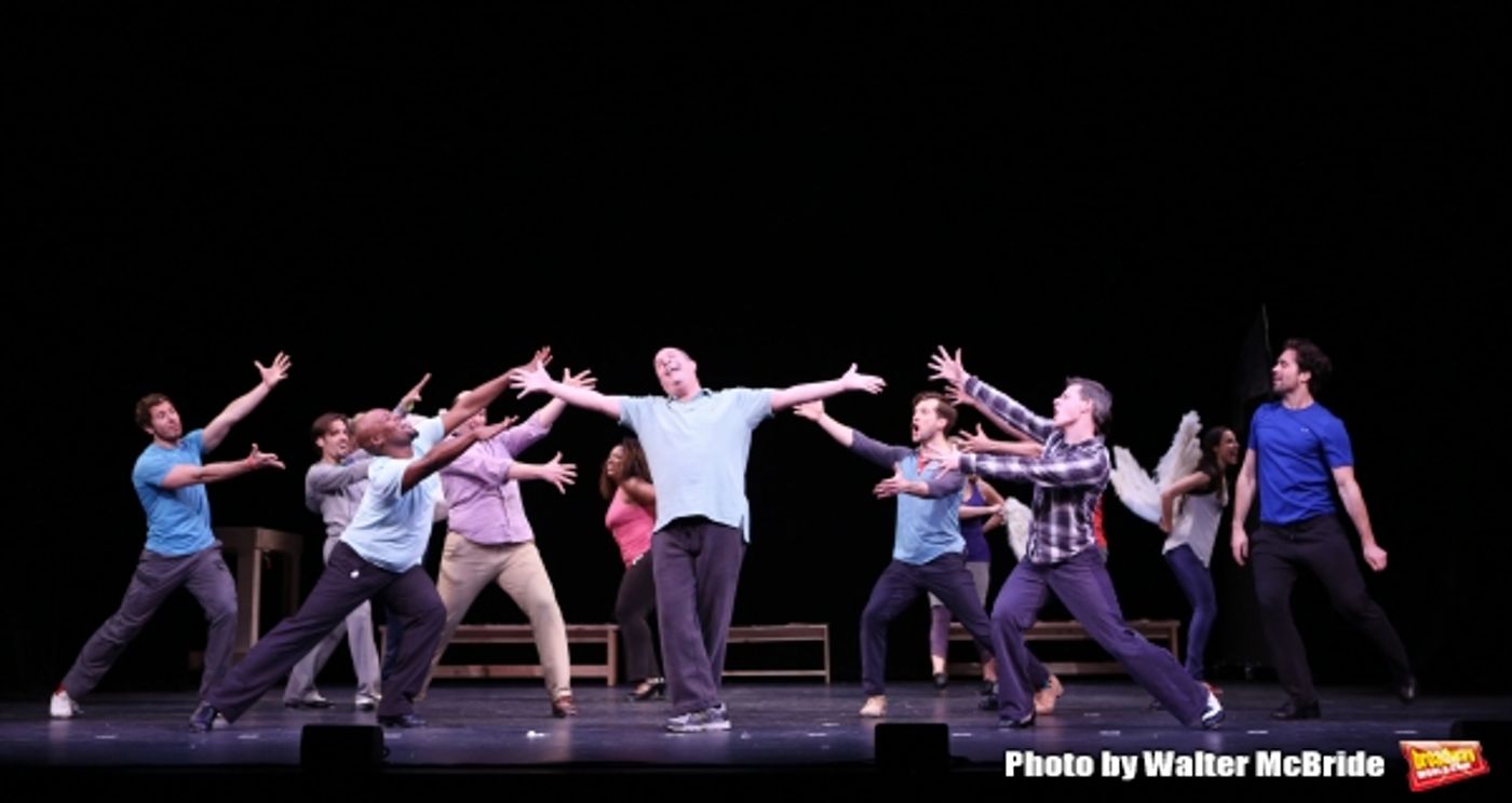 Photo Coverage: Sneak Peek at Brian d'Arcy James and More in Rehearsal for Broadway-Bound SOMETHING ROTTEN!  Image