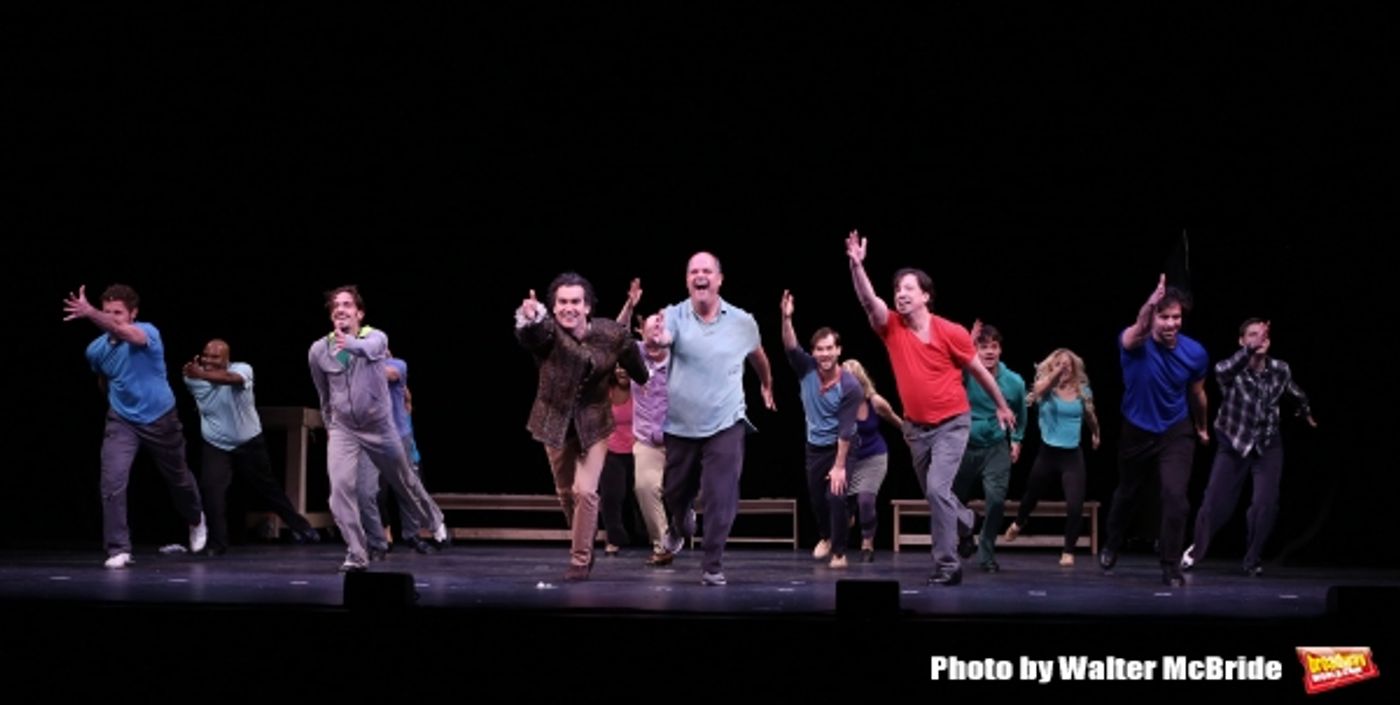 Photo Coverage: Sneak Peek at Brian d'Arcy James and More in Rehearsal for Broadway-Bound SOMETHING ROTTEN!  Image