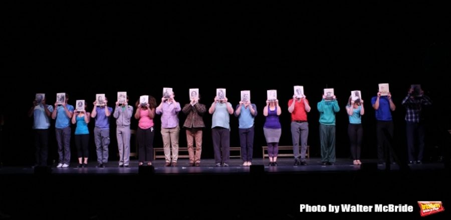 Photo Coverage: Sneak Peek at Brian d'Arcy James and More in Rehearsal for Broadway-Bound SOMETHING ROTTEN! Image