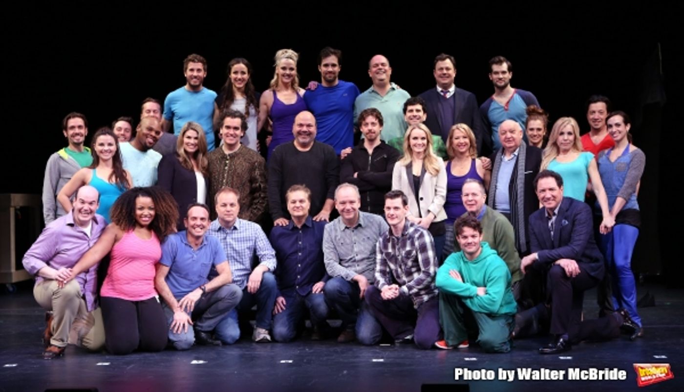 Photo Coverage: Sneak Peek at Brian d'Arcy James and More in Rehearsal for Broadway-Bound SOMETHING ROTTEN!  Image