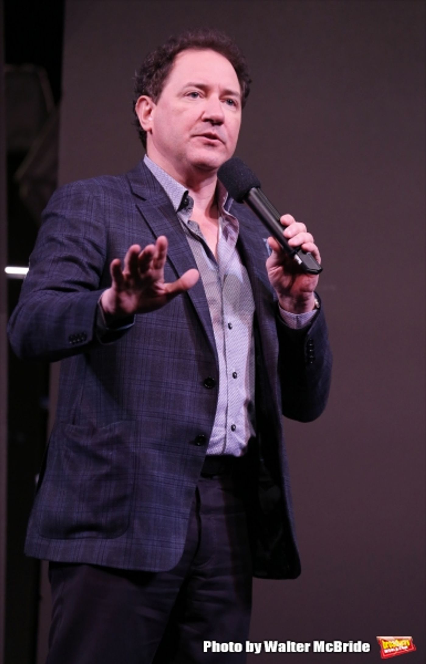 Photo Coverage: Sneak Peek at Brian d'Arcy James and More in Rehearsal for Broadway-Bound SOMETHING ROTTEN!  Image