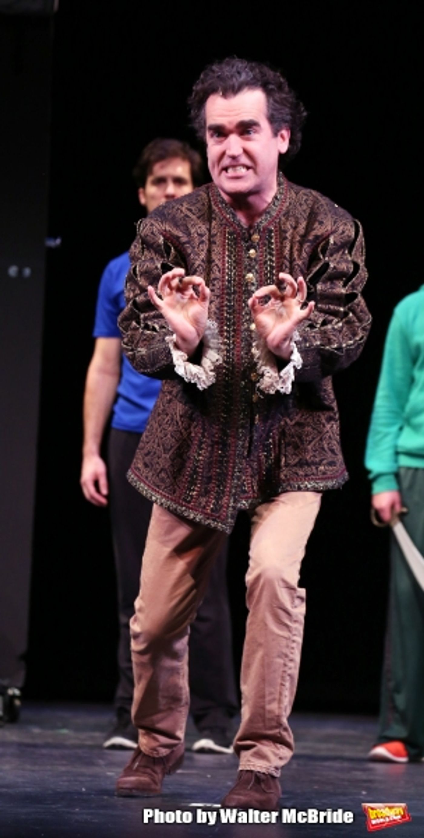 Photo Coverage: Sneak Peek at Brian d'Arcy James and More in Rehearsal for Broadway-Bound SOMETHING ROTTEN!  Image