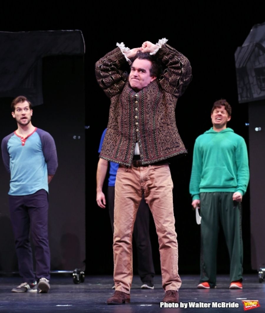 Photo Coverage: Sneak Peek at Brian d'Arcy James and More in Rehearsal for Broadway-Bound SOMETHING ROTTEN! Image