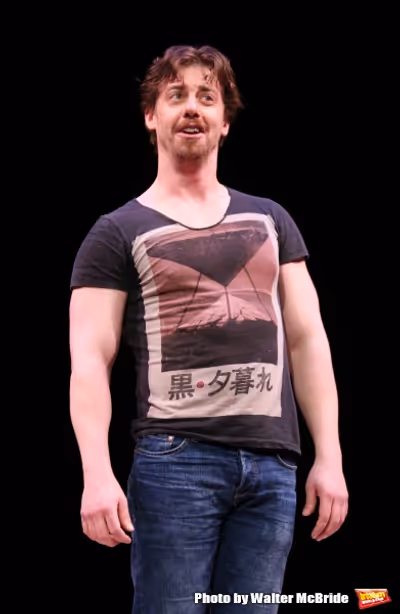 Christian Borle during a rehearsal presentation of 'Something Rotten! A Very New Musi Photo