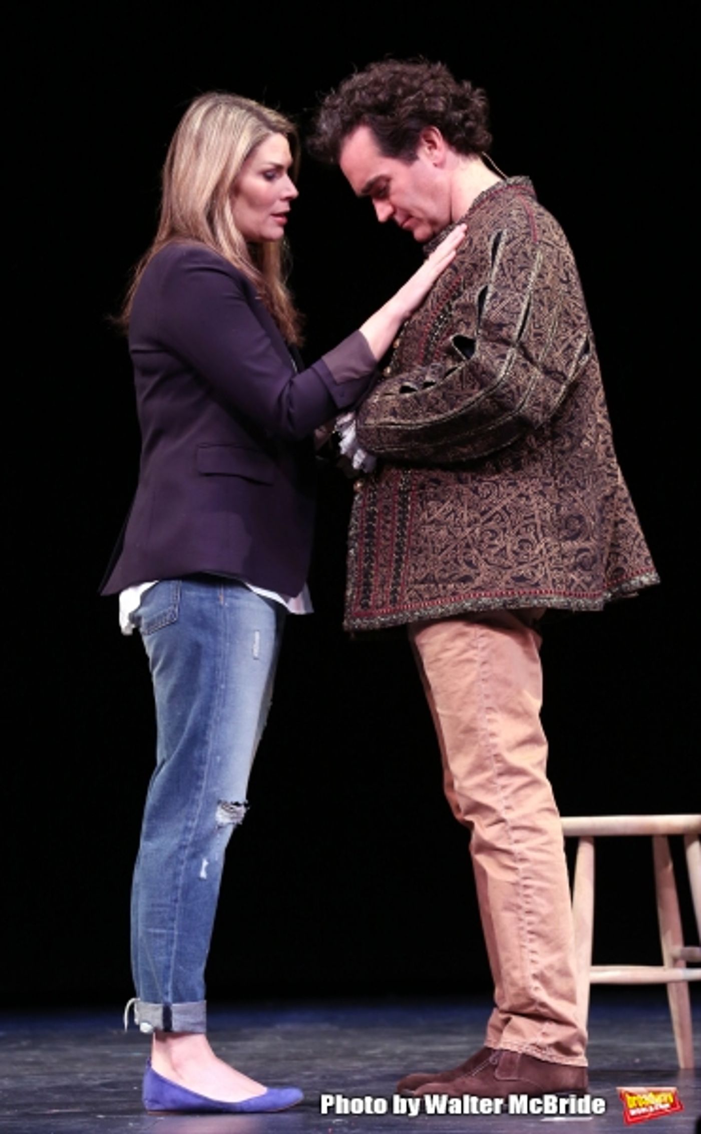 Photo Coverage: Sneak Peek at Brian d'Arcy James and More in Rehearsal for Broadway-Bound SOMETHING ROTTEN!  Image