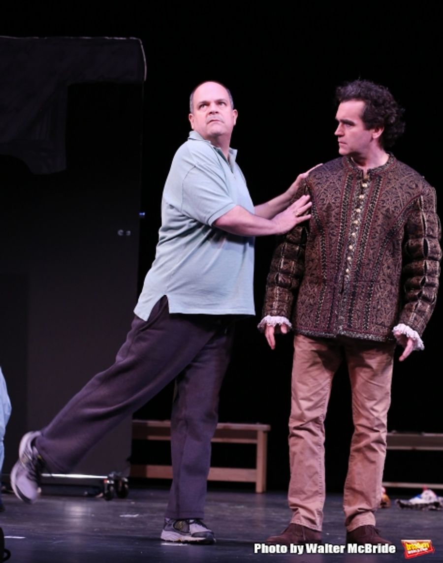 Photo Coverage: Sneak Peek at Brian d'Arcy James and More in Rehearsal for Broadway-Bound SOMETHING ROTTEN! Image