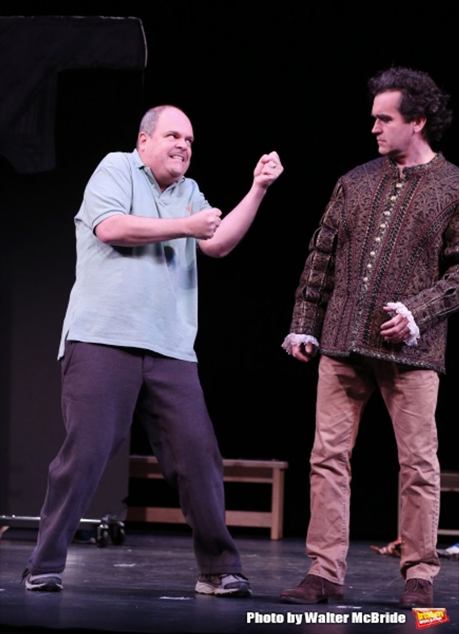 Photo Coverage: Sneak Peek at Brian d'Arcy James and More in Rehearsal for Broadway-Bound SOMETHING ROTTEN! Image