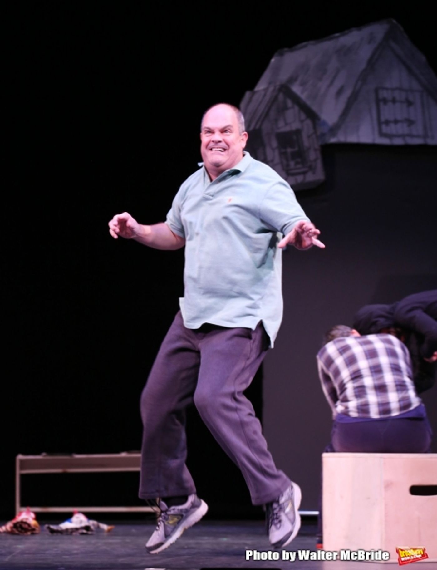 Photo Coverage: Sneak Peek at Brian d'Arcy James and More in Rehearsal for Broadway-Bound SOMETHING ROTTEN!  Image