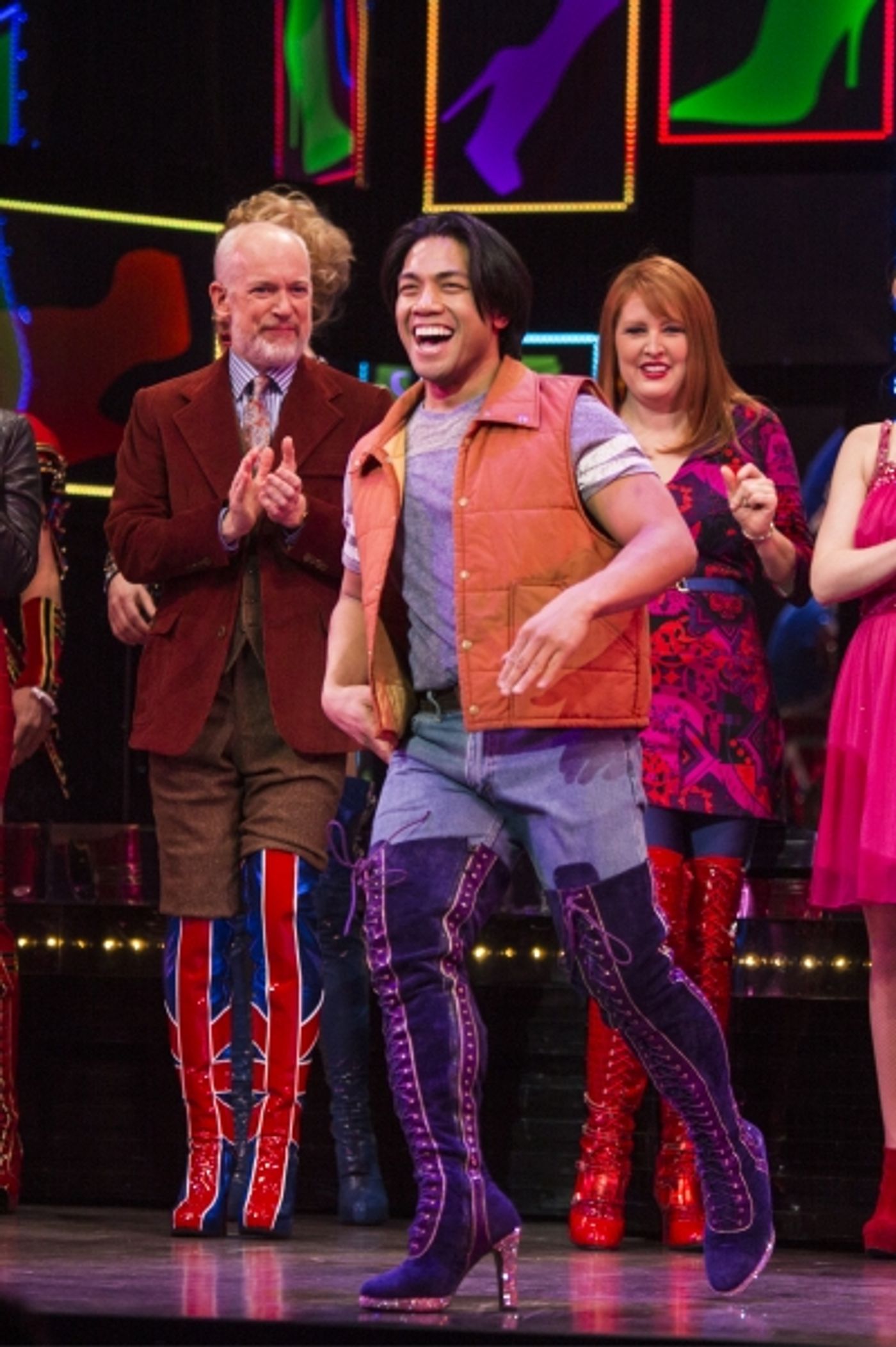 Photo Coverage: Westminster Best in Show Winner Miss P. Makes Broadway Debut in KINKY BOOTS!  Image