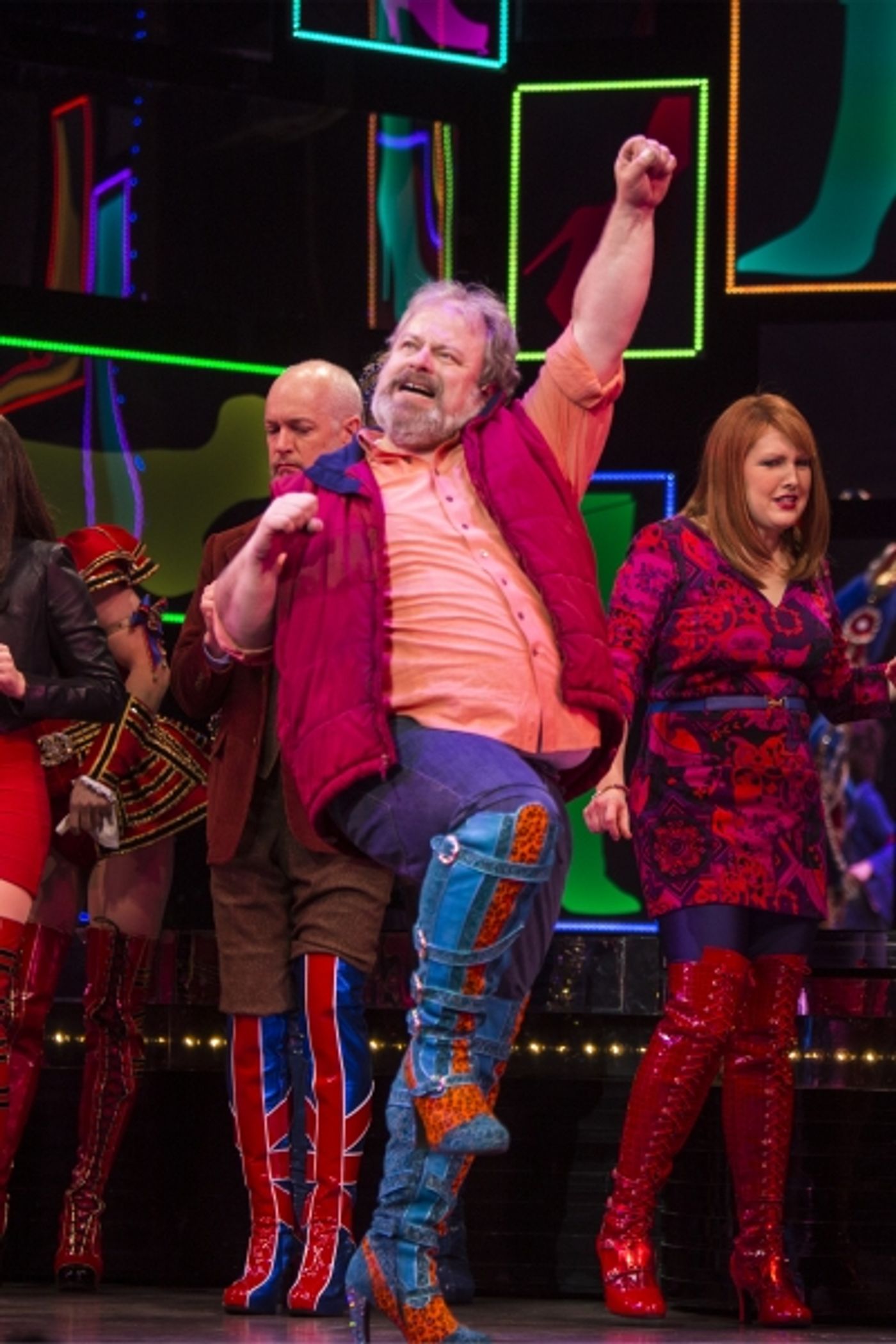 Photo Coverage: Westminster Best in Show Winner Miss P. Makes Broadway Debut in KINKY BOOTS!  Image