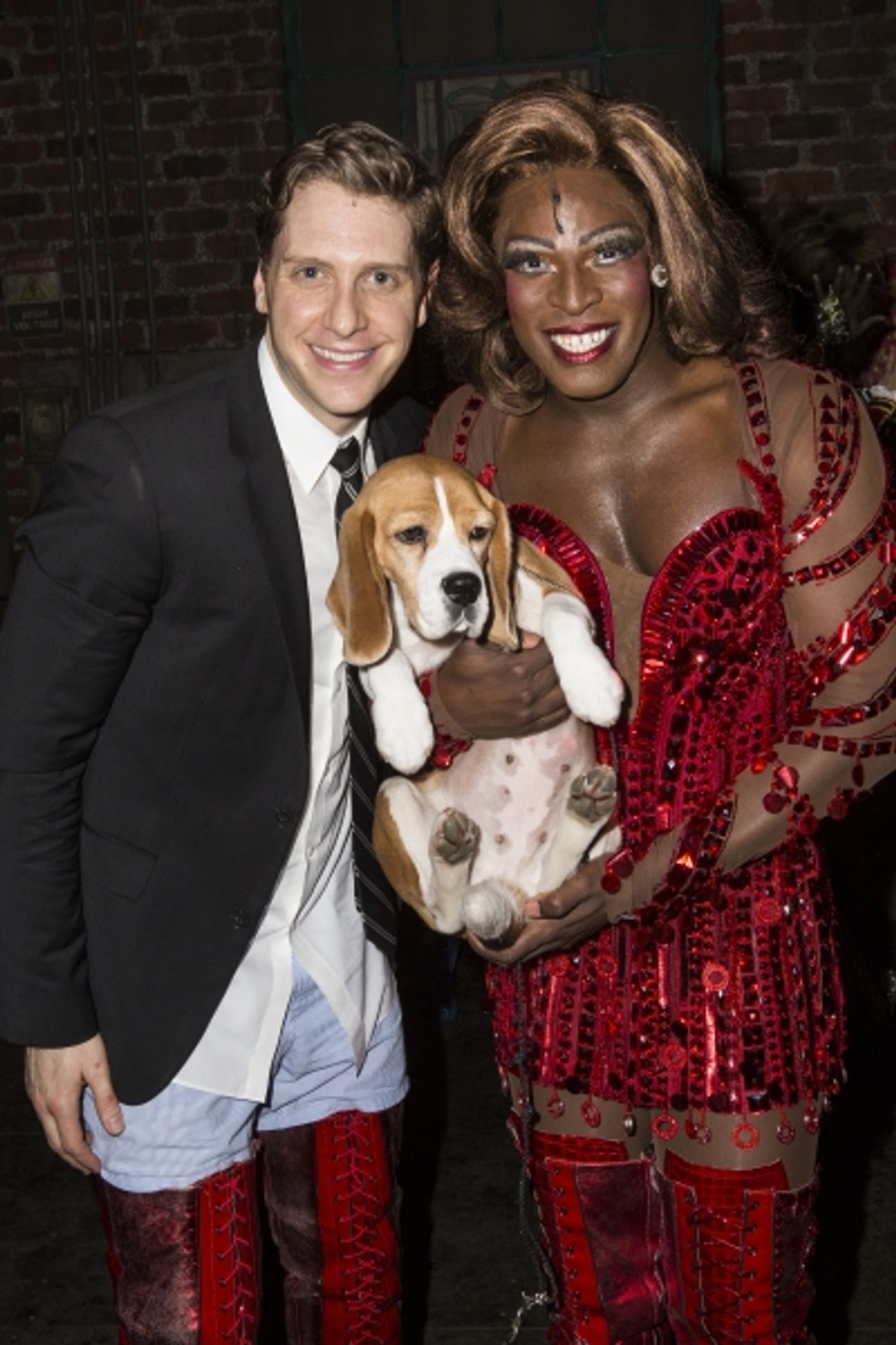 Photo Coverage: Westminster Best in Show Winner Miss P. Makes Broadway Debut in KINKY BOOTS!  Image