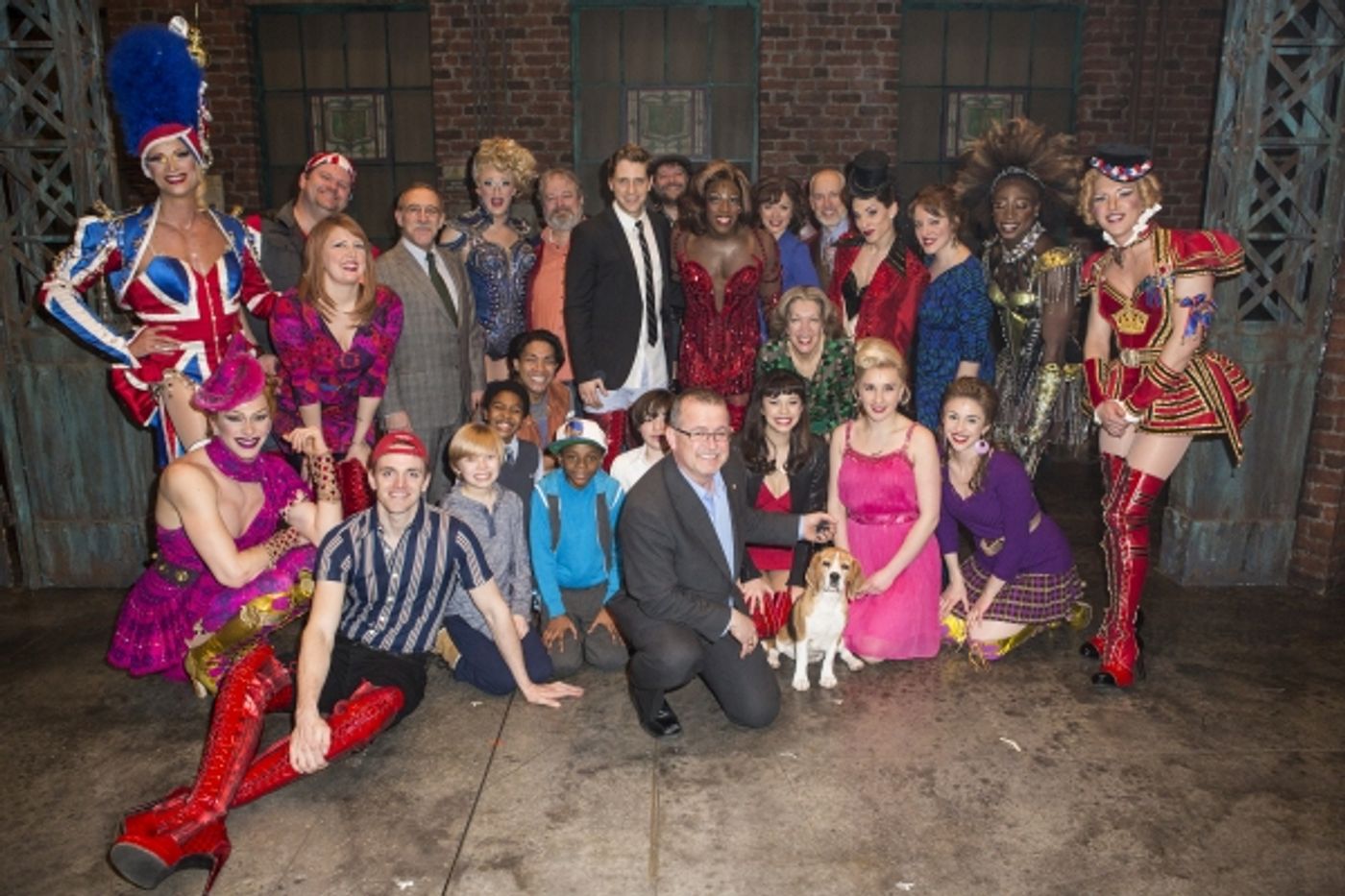 Photo Coverage: Westminster Best in Show Winner Miss P. Makes Broadway Debut in KINKY BOOTS!  Image