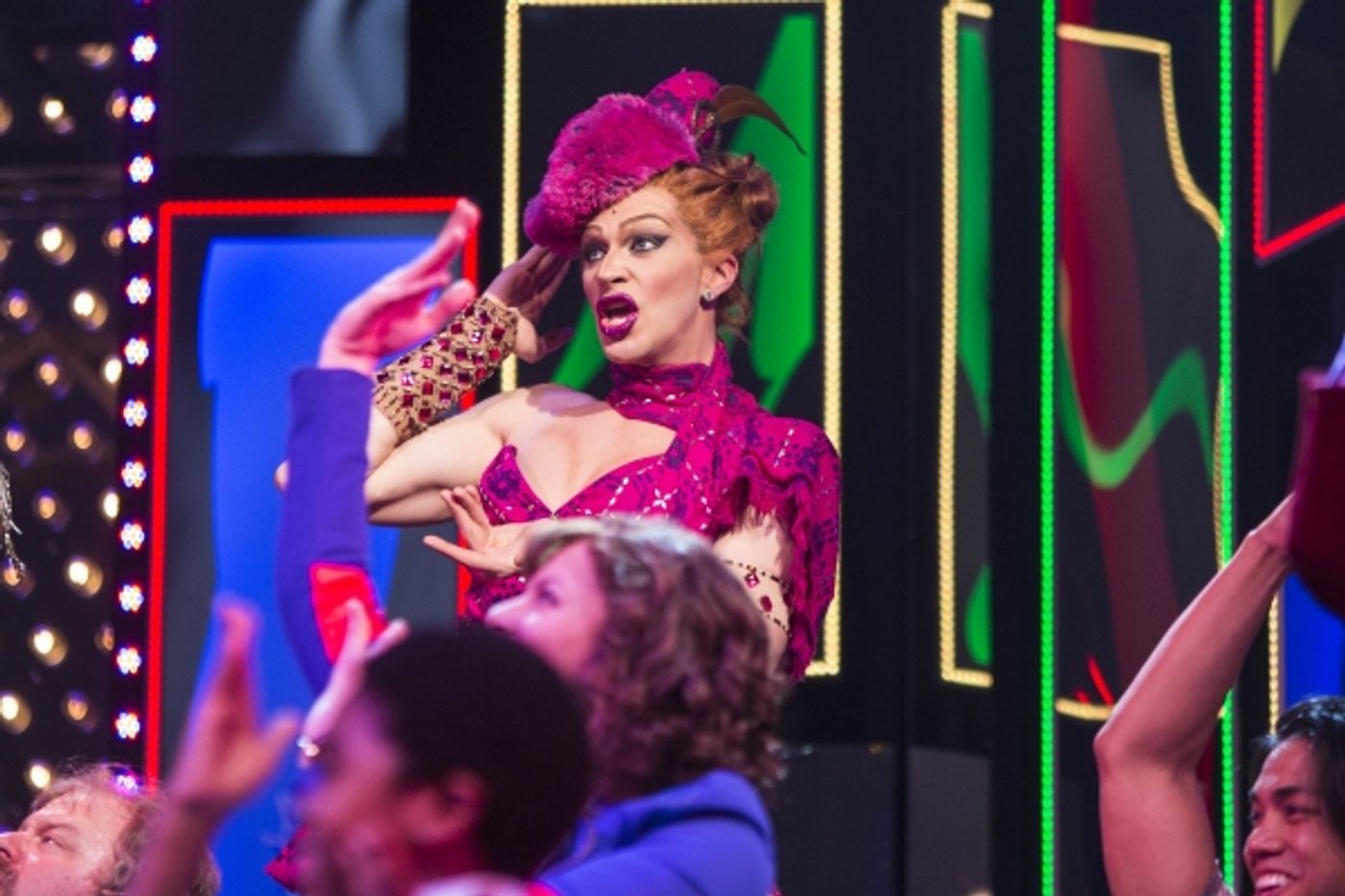 Photo Coverage: Westminster Best in Show Winner Miss P. Makes Broadway Debut in KINKY BOOTS!  Image