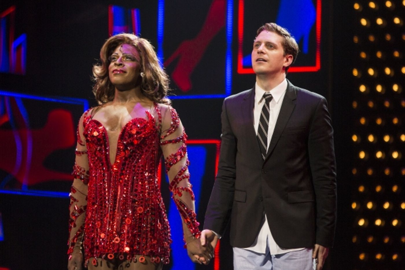 Photo Coverage: Westminster Best in Show Winner Miss P. Makes Broadway Debut in KINKY BOOTS!  Image